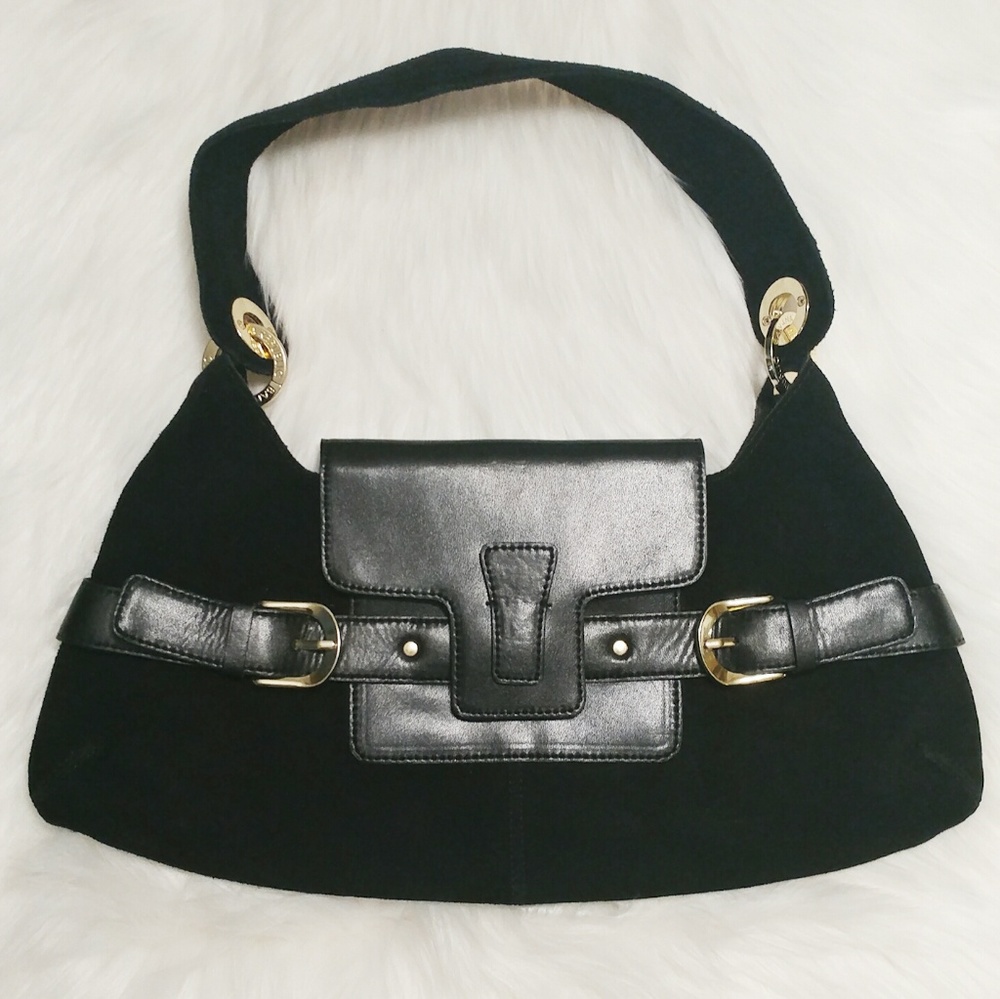 Banana Republic Suede/Calfskin Purse